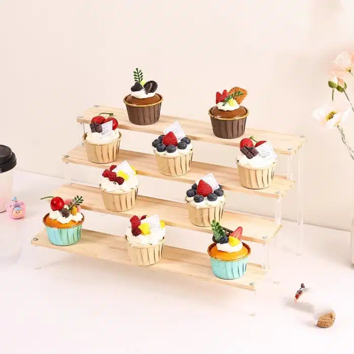 Présentoir en bois massif 3