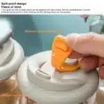 tasse verre et couvercle en silicone 5