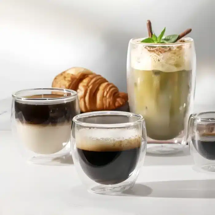 Verre à café isolé 1