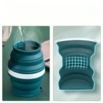 Tasse de voyage pliable