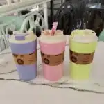 tasse en bambou couvercle silicone 6