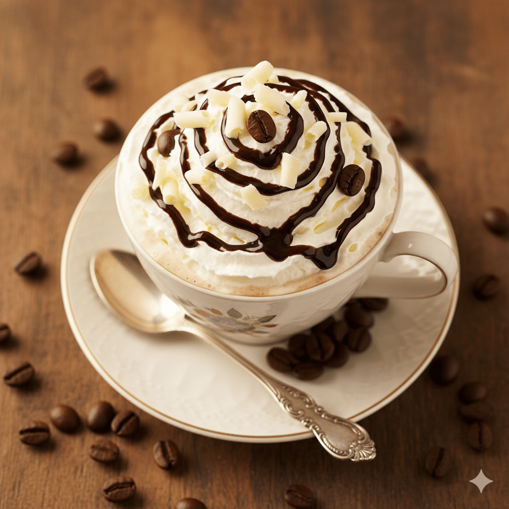 recette mocha blanc