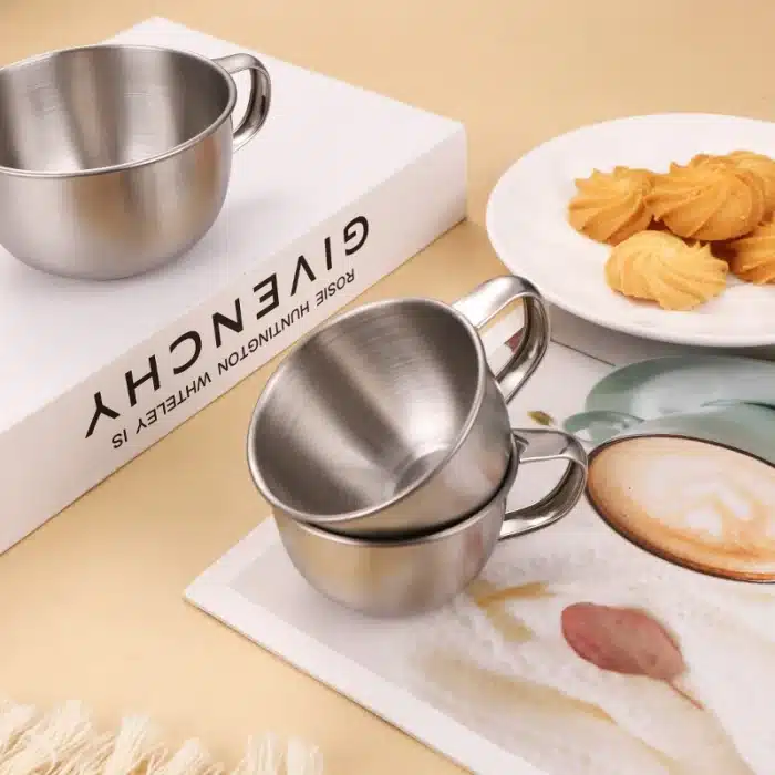 Tasse à café en acier à expresso 2