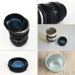 Tasse à café avec objectif d'appareil photo 6