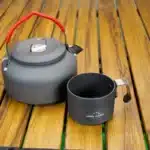 Tasse portative en alliage d'aluminium 2