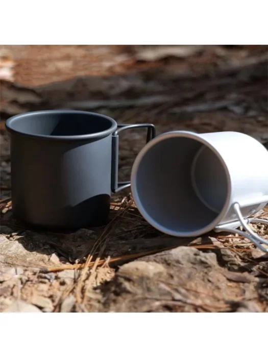 Tasse de Camping poignée pliable 4
