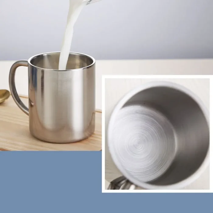 Tasse à café portable en acier 2
