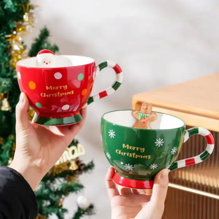 Tasses à café de Noël mignonne 6
