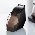 Porte-filtre à café à couvercle rabattable 3