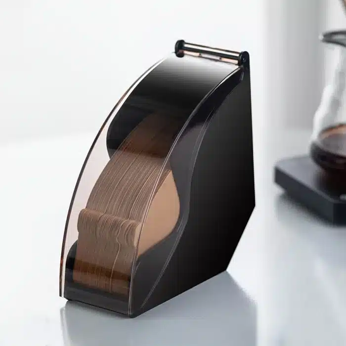Porte-filtre à café à couvercle rabattable 3