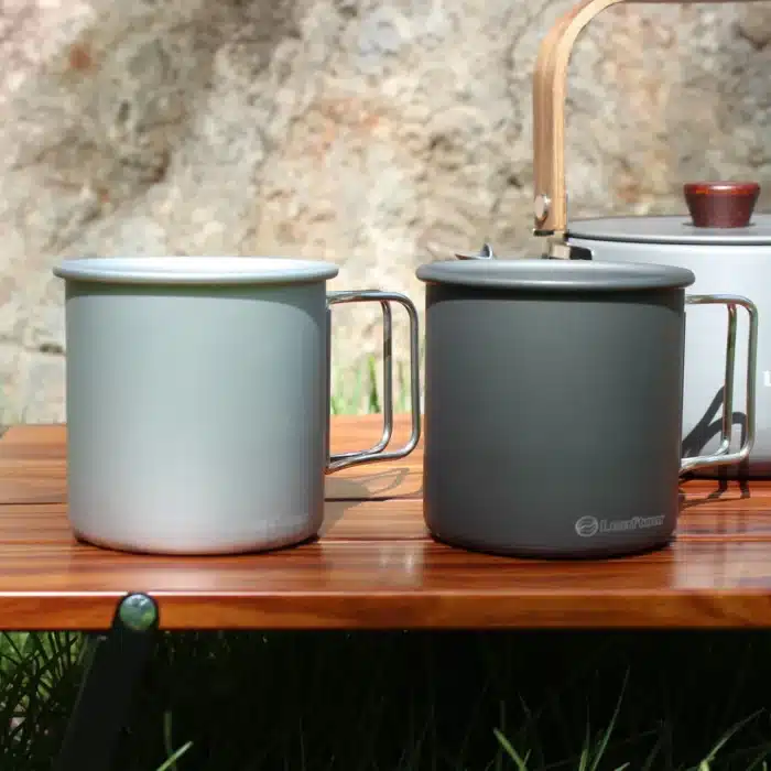 Leaftour 300ml léger en alliage d'aluminium 1