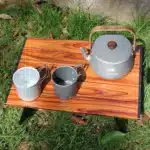 Leaftour 300ml léger en alliage d'aluminium 4