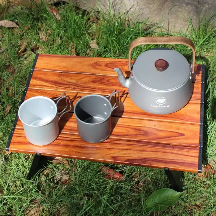 Leaftour 300ml léger en alliage d'aluminium 4