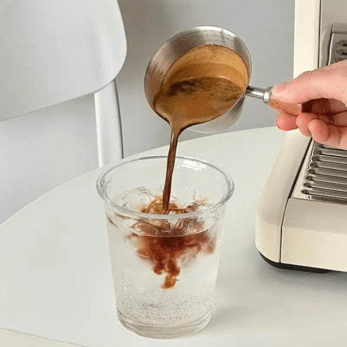 Tasse à mesurer en acier inoxydable