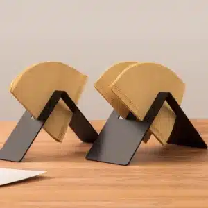 Support de papier filtre à café en acier inoxydable 1