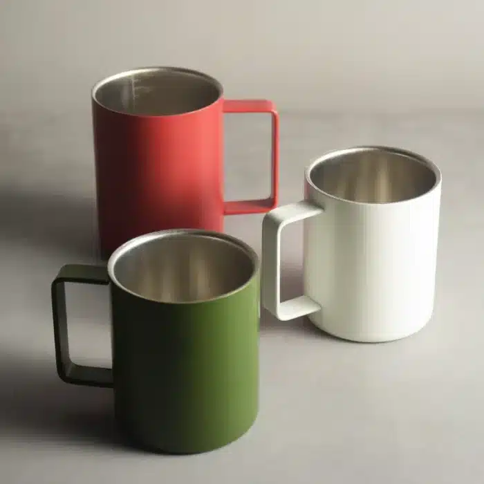 Tasse à café en acier inoxydable 3