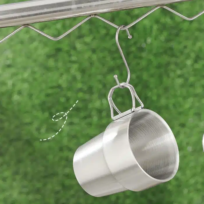 Tasse à bière et vin à poignée pliable 5