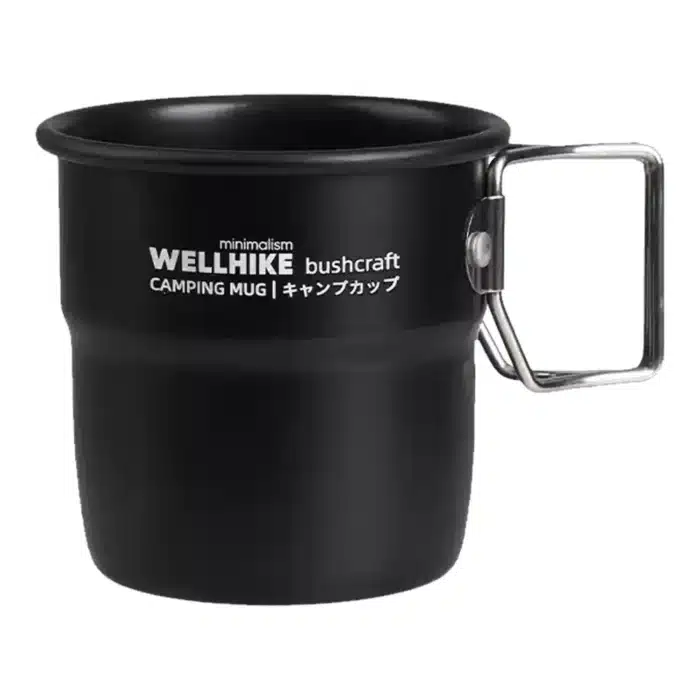 Mug de camping poignée pliable 4