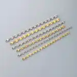 Bracelet à maillons en grains de café 4