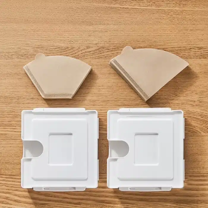 La boîte de rangement en papier filtre à café 3
