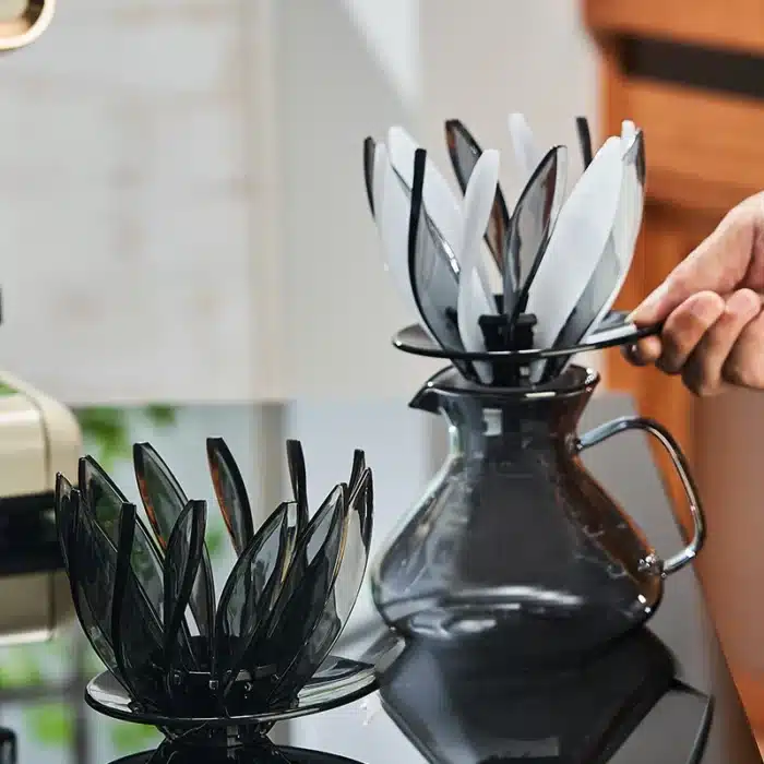 Filtre à café en forme de nénuphar 4
