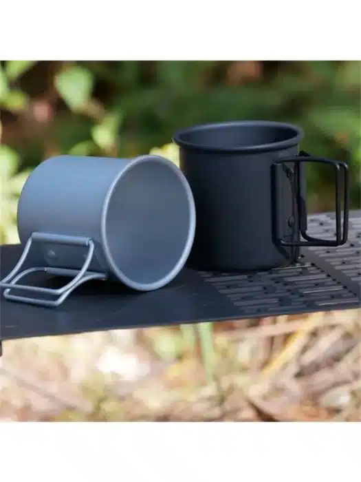 Tasse de Camping poignée pliable 3