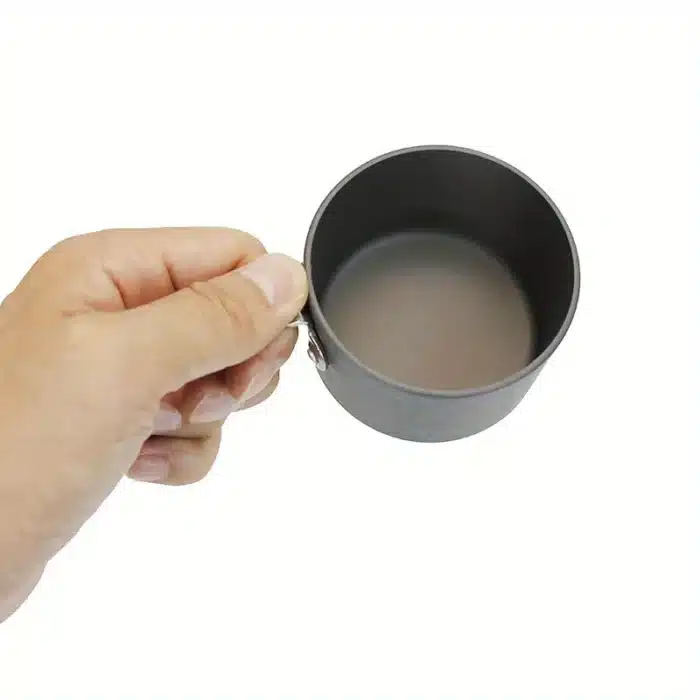 Tasse portative en alliage d'aluminium 6