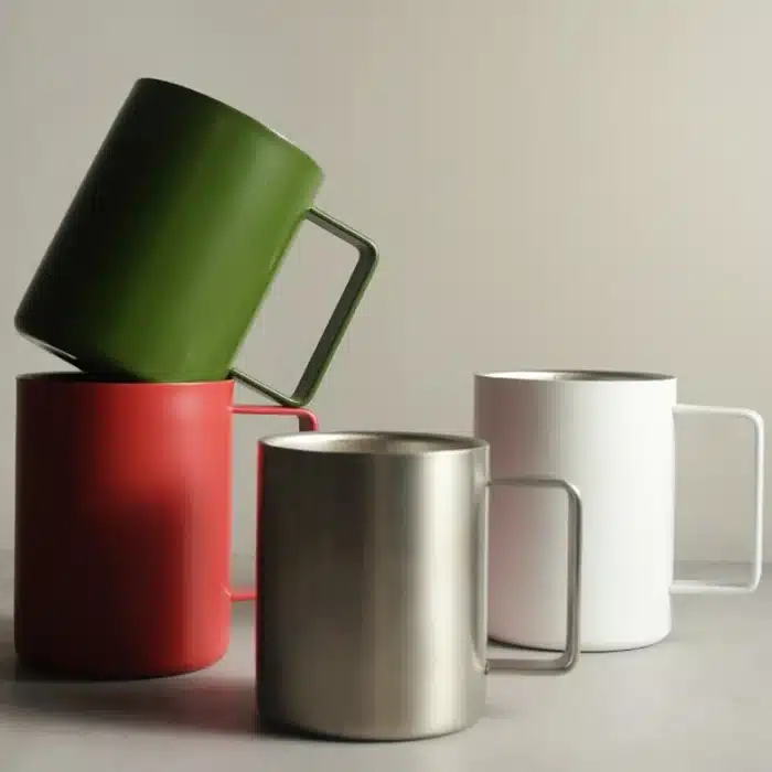 Tasse à café en acier inoxydable 1