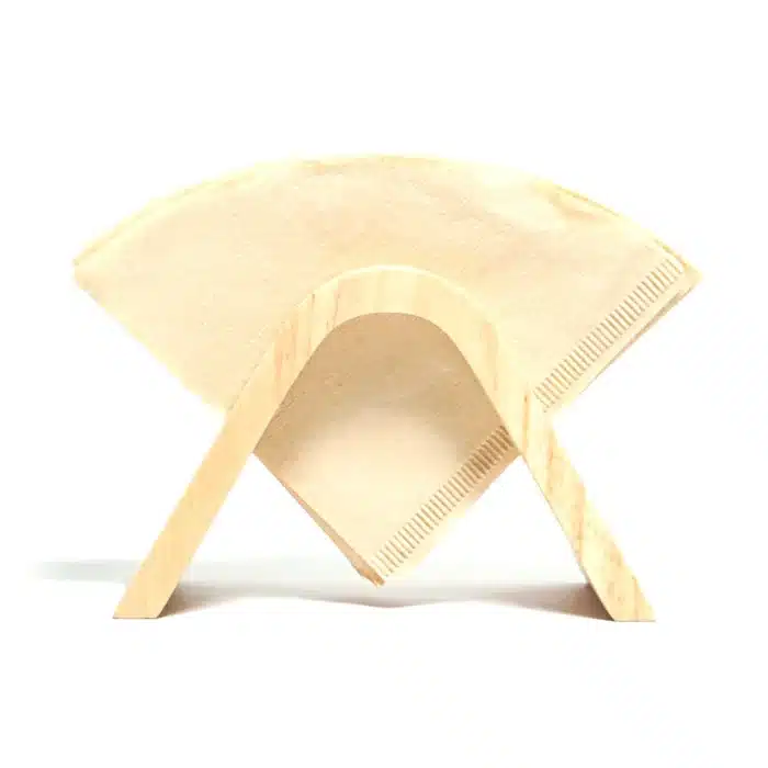 Support en bois le stockage de papiers filtrants 5