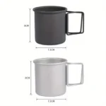 Tasse de Camping poignée pliable 5
