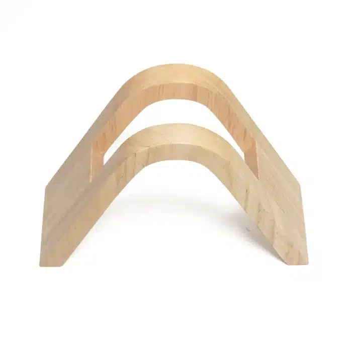 Support en bois le stockage de papiers filtrants 3