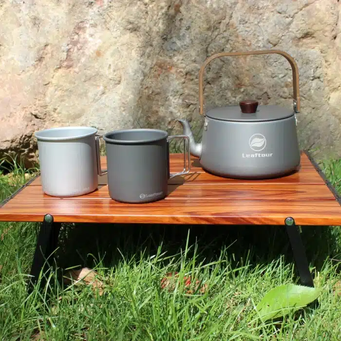 Leaftour 300ml léger en alliage d'aluminium 3