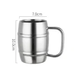 Double tasse en acier inoxydable 5