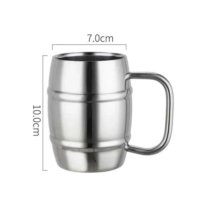 Double tasse en acier inoxydable 5