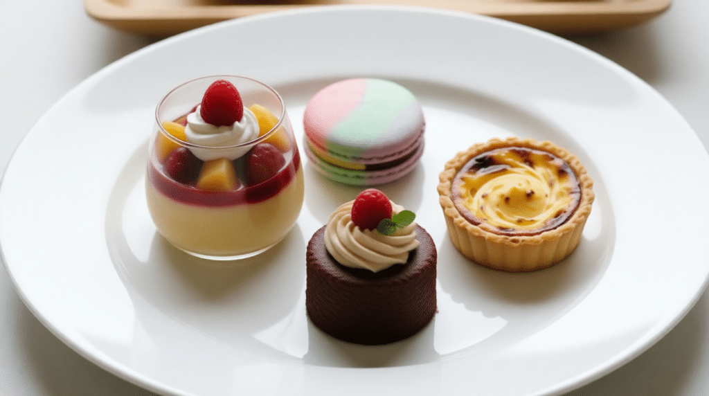 assiette cafe gourmand