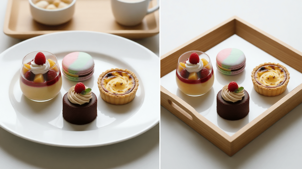 assiette cafe gourmand