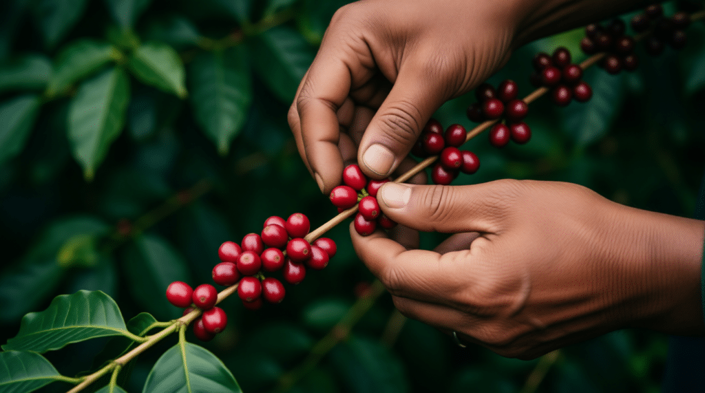 plantations de café