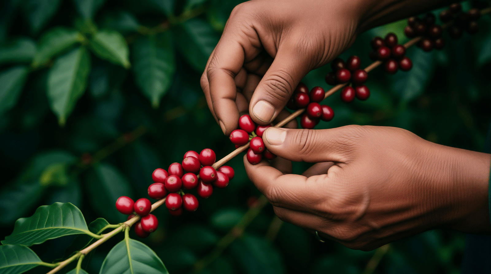plantations de café