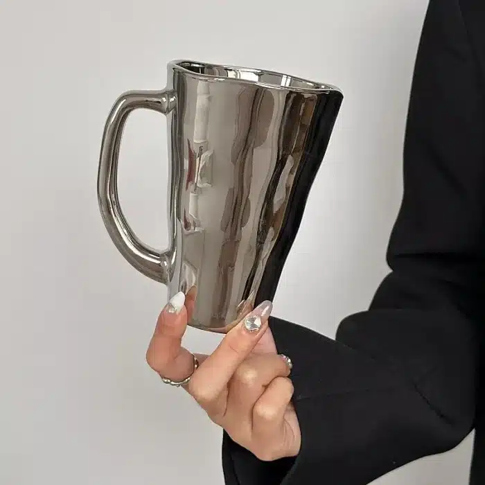 Mug en argent créatif 2