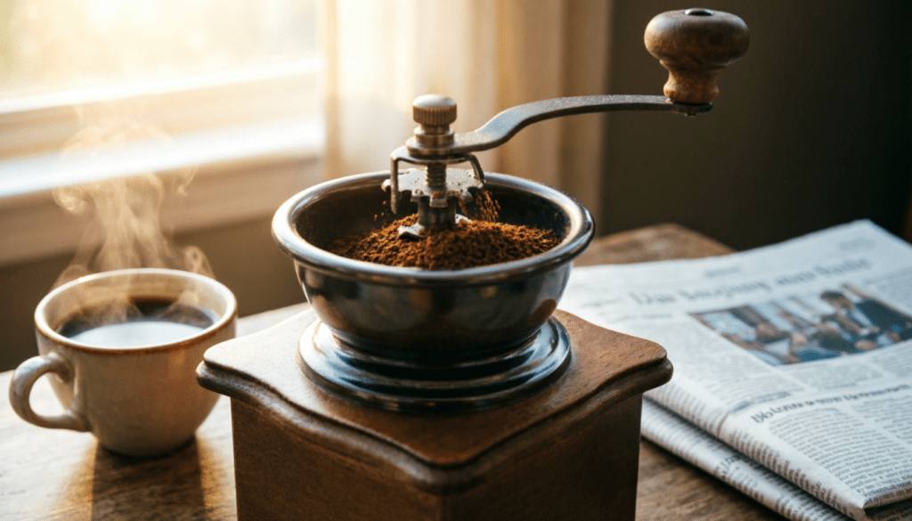 moulin à café manuel ou électrique