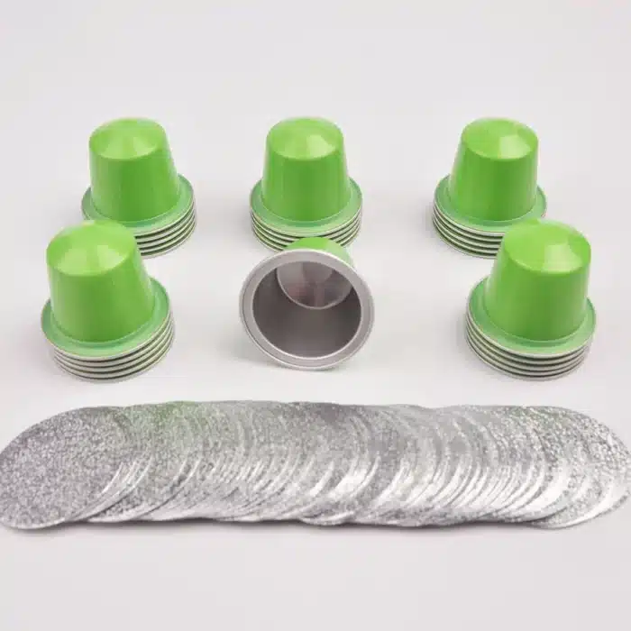 Capsules de café expresso, coque vide en aluminium 3