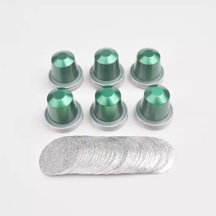 Capsules de café expresso, coque vide en aluminium 4