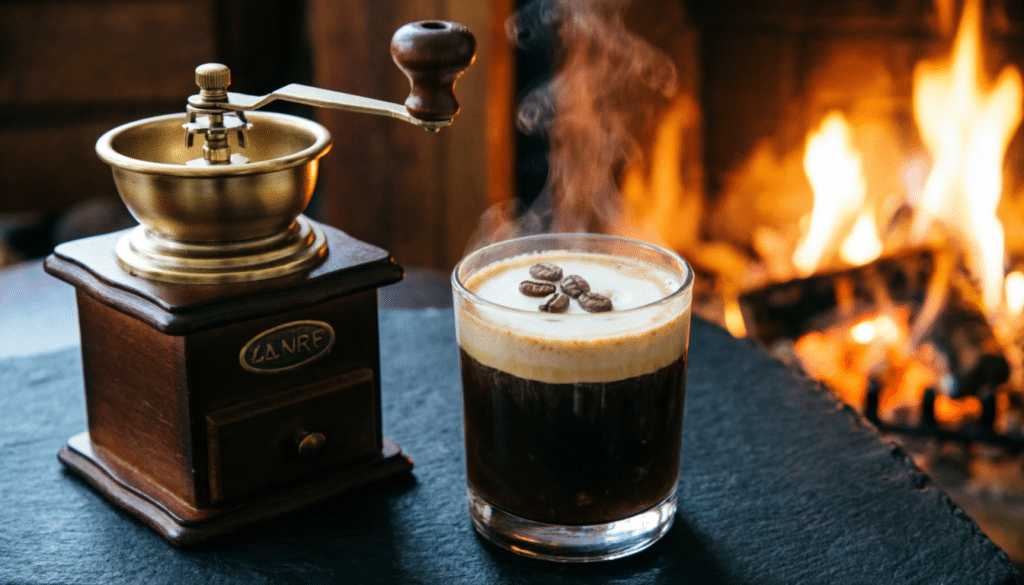 Comment faire les couches d'un irish coffee