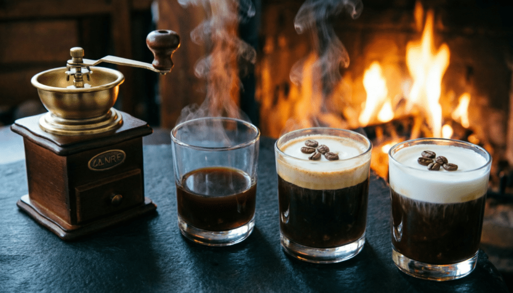 Comment faire les couches d'un irish coffee