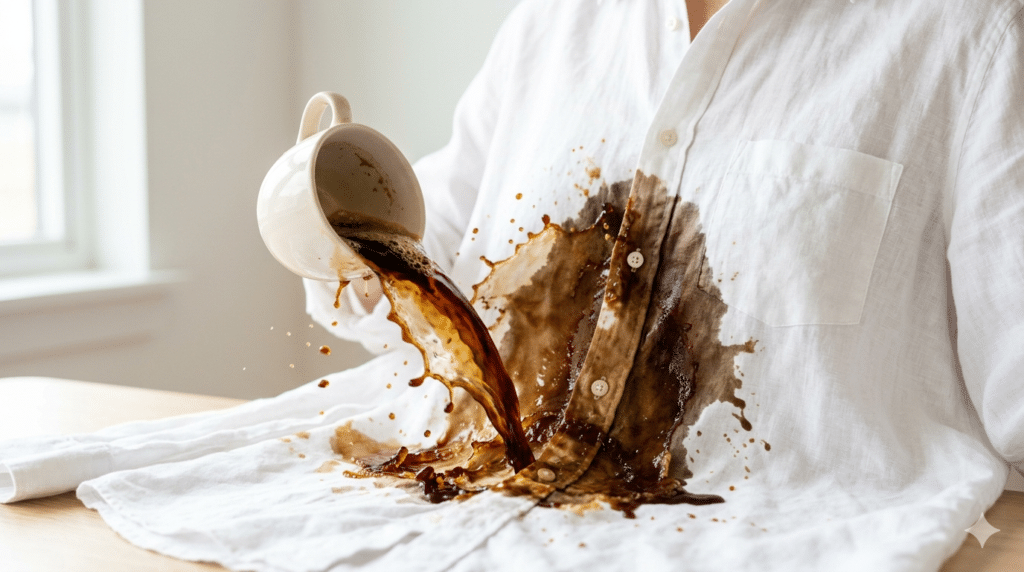 Comment enlever les taches de café : les 8 méthodes infaillibles selon la surface (vêtement, tapis, canapé)
