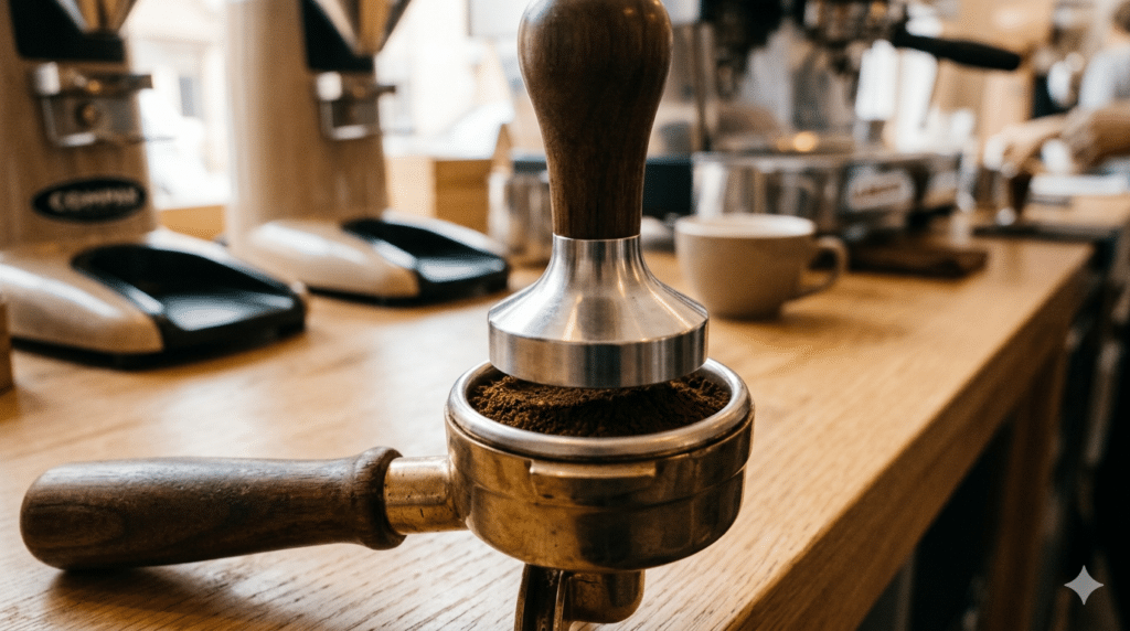 Tamper café, comparaison