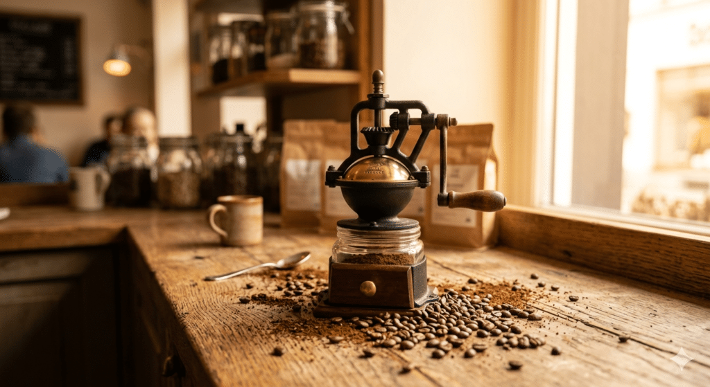 Coquillage grain de café