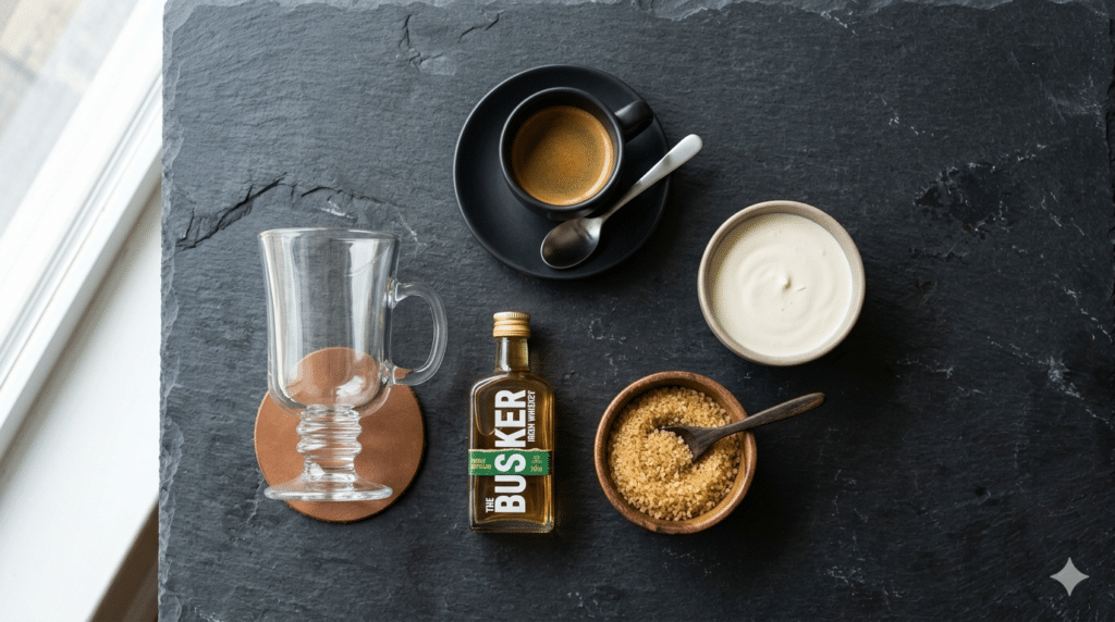 Irish Coffee Recette : ingrédients