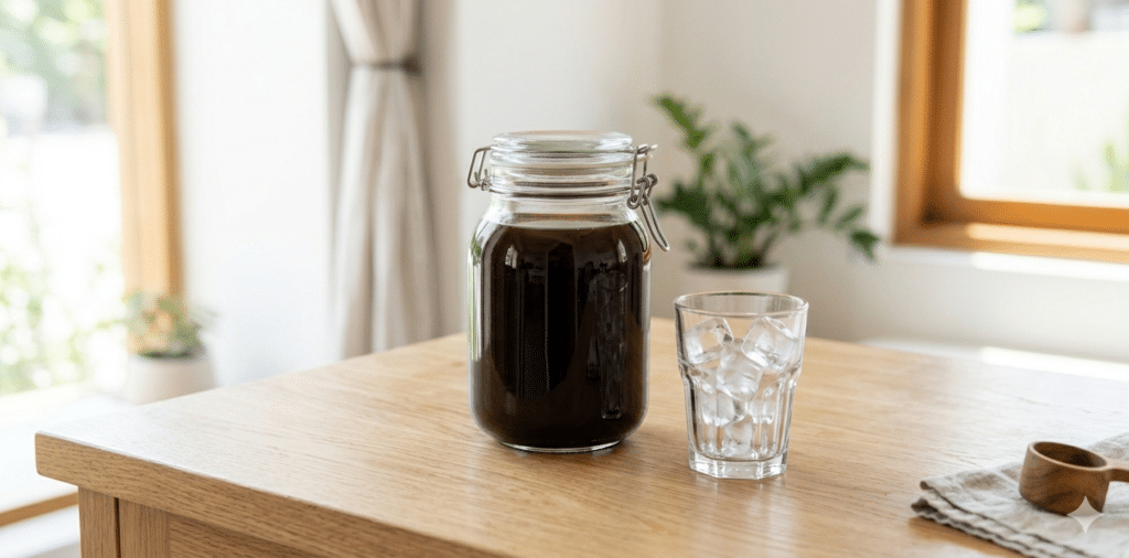 Cold brew maison brun