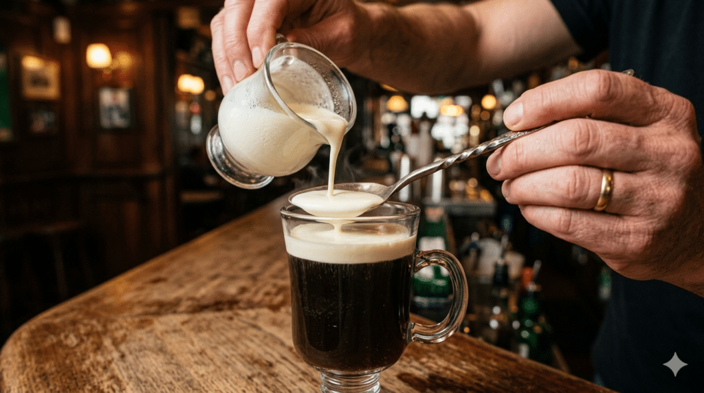 Irish Coffee + lait